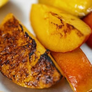 grilled peaches
